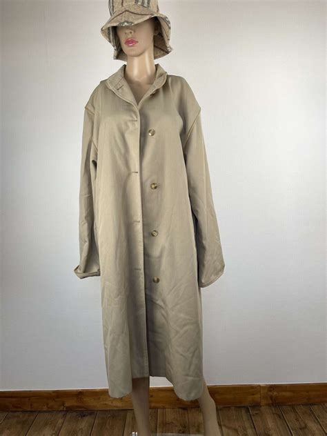 trench burberry femme ebay|burberry pleated trench.